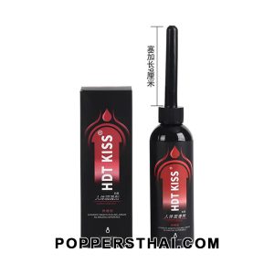 HDT KISS Intimate Lubricant (Red) 200ml | HDT KISS เจลหล่อลื่นขวดหัวจ่ายสีแดง 200ml