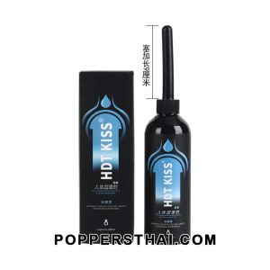HDT KISS Intimate Lubricant (Blue) 300ml | HDT KISS เจลหล่อลื่นขวดหัวจ่ายสีน้ำเงิน 300ml