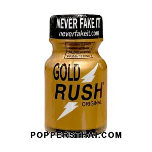 GOLD RUSH Poppers PWD Original 10ml โกลด์ รัช พรีเมี่ยม ป๊อปเปอร์