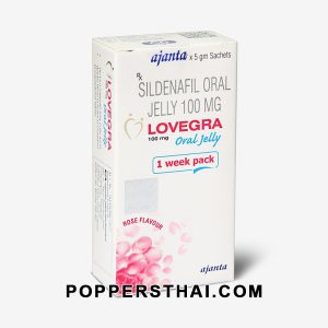Lovegra Oral Jelly (Sildenafil Jelly 100 mg) | เลิฟกร้า เจลรับประทาน (ซิลเดนาฟิล 100 มก.)