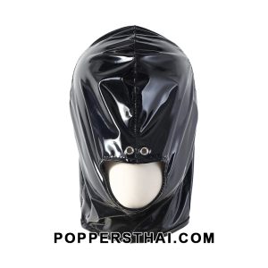 Bondage Hood (PVC / PU) | หมวกบีดีเอสเอ็มแบบคลุมหัว (PVC/PU)