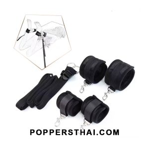 Bondage Restraint Set (Wrist & Ankle) | ชุดสายรัดข้อมือและข้อเท้าสำหรับบีดีเอสเอ็ม