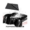 Waterproof Black Bed Sheet / Oil-Proof Mattress Cover | ผ้าปูที่นอนกันน้ำสีดำ (รองนวด/สปา)