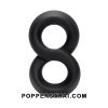 Double Loop Silicone Cock Ring (8-shape) | แหวนซิลิโคนสองห่วงรูป 8