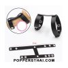 Adjustable Leather Penis Straps (Snap-On) | สายหนังปรับขนาดสำหรับรัดโคน (ติดกระดุม)