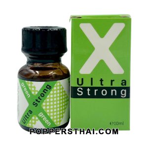 X GREEN ULTRA STRONG Special Limited Edition Poppers PWD Original 10ml