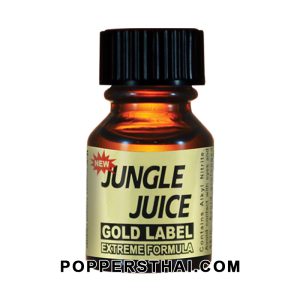 JUNGLE JUICE GOLD LABEL Poppers PWD Original 10ml จังเกิ้ล จุ้ยส์ โกล์ด เลเบิ้ล พรีเมี่ยม ป๊อปเปอร์