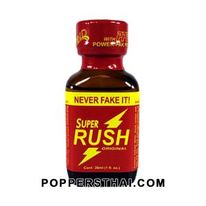 SUPER RUSH RED Poppers PWD Original 30ml ซุปเปอร์ รัช เรด พรีเมี่ยม ป๊อปเปอร์