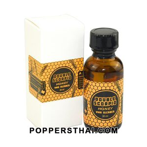 DOUBLE SCORPIO AMBER ORANGE Premium Poppers PWD Original 30ml   ดับเบิ้ล สกอปิโอ แอมเบอร์ ออเร้นจ์ พรีเมี่ยม ป๊อปเปอร์