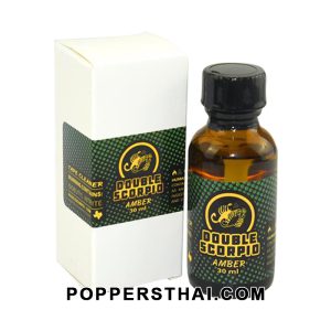 DOUBLE SCORPIO AMBER GREEN Premium Poppers PWD Original 30ml ดับเบิ้ล สกอปิโอ แอมเบอร์ กรีน พรีเมี่ยม ป๊อปเปอร์