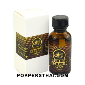 DOUBLE SCORPIO AMBER REDYELLOW Premium Poppers PWD Original 30ml ดับเบิ้ล สกอปิโอ แอมเบอร์ เรดเยลโล่ว พรีเมี่ยม ป๊อปเปอร์