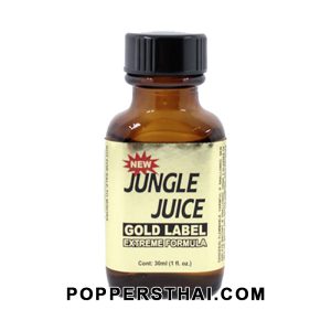 JUNGLE JUICE GOLD LABEL Poppers PWD Original 30ml จังเกิ้ล จุ้ยส์ โกล์ด เลเบิ้ล พรีเมี่ยม ป๊อปเปอร์